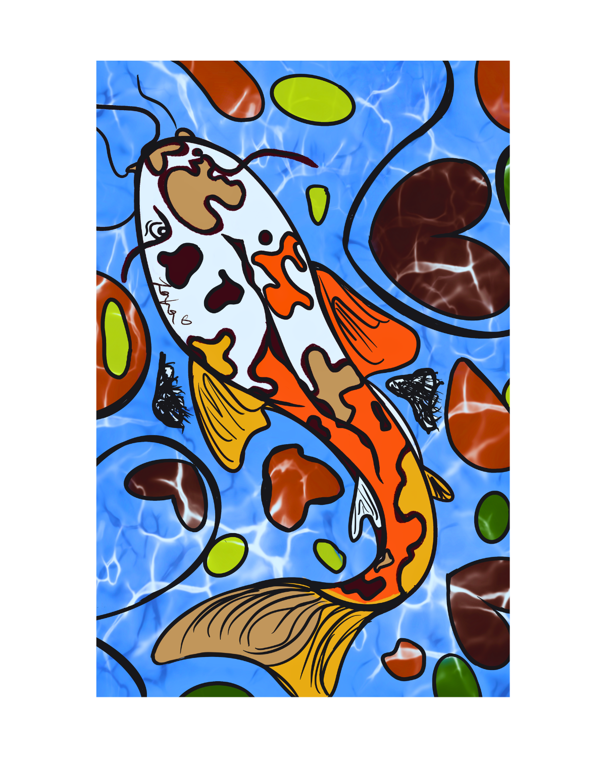 Lil'Vibe Prints | Me-So Koi