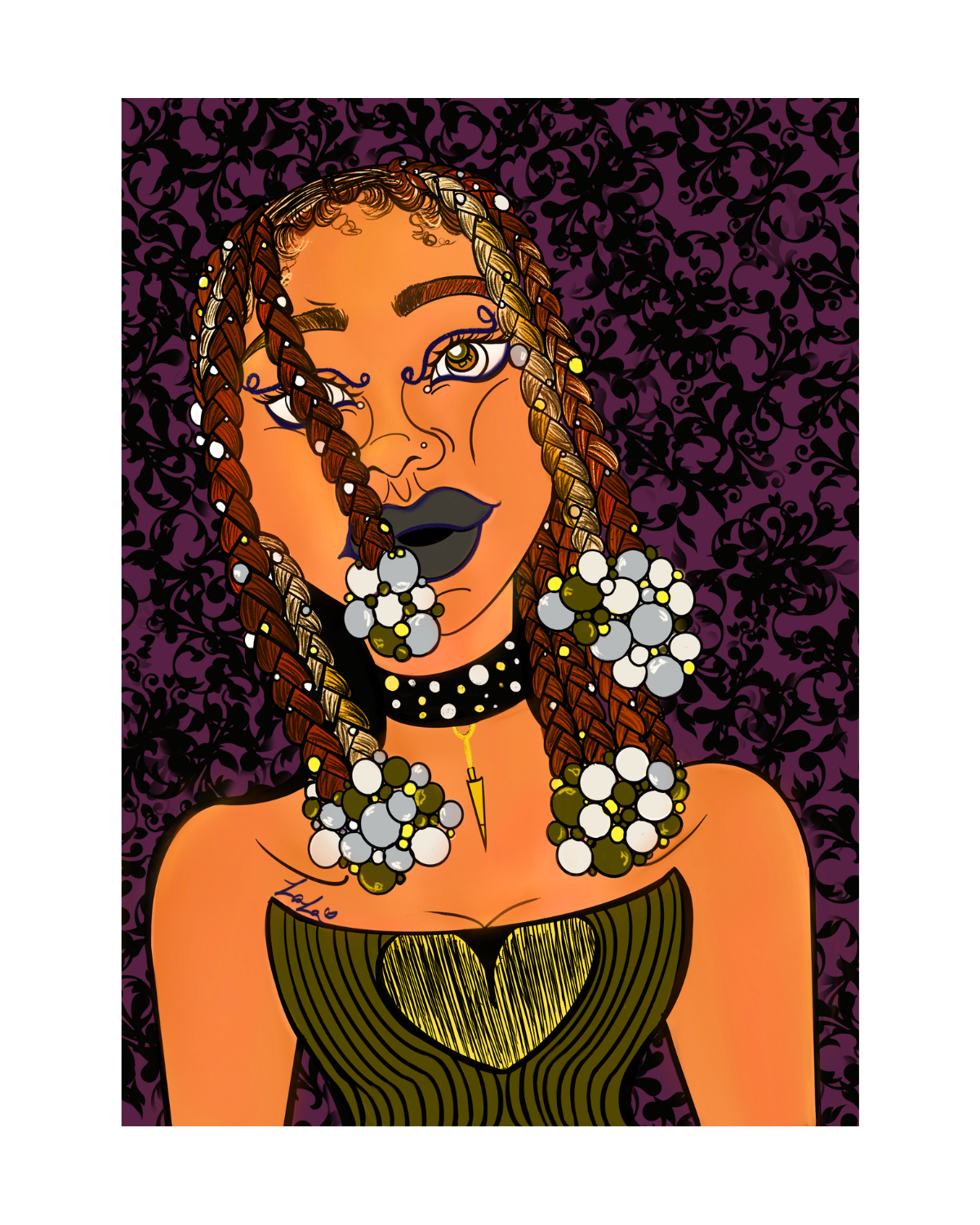 Lil'Vibes Print | GlamHer Queen Me Please!