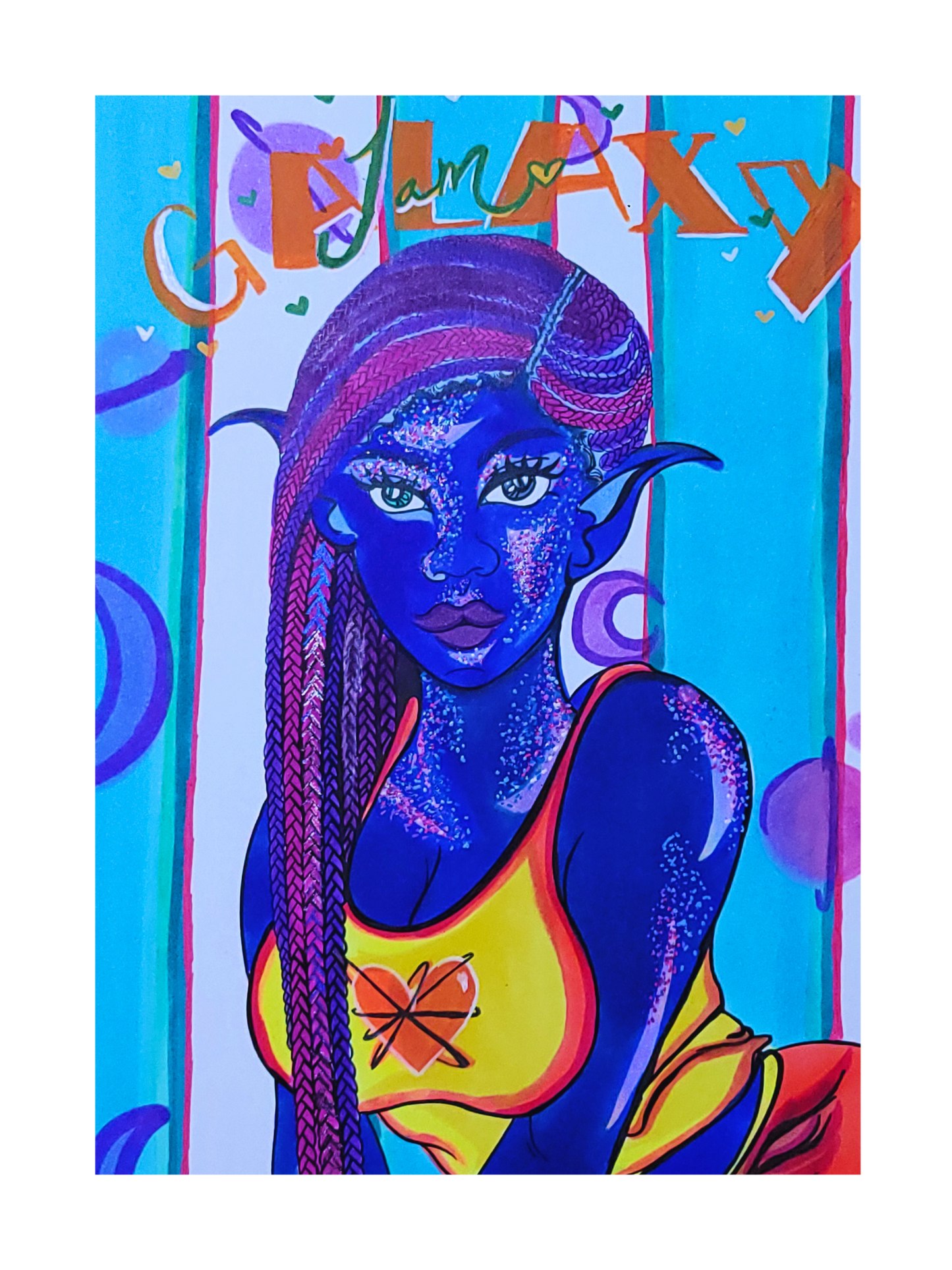Goddesses of the Galaxy Adult Coloring Book